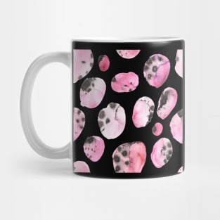 watercolor polka dots seamless pattern Mug